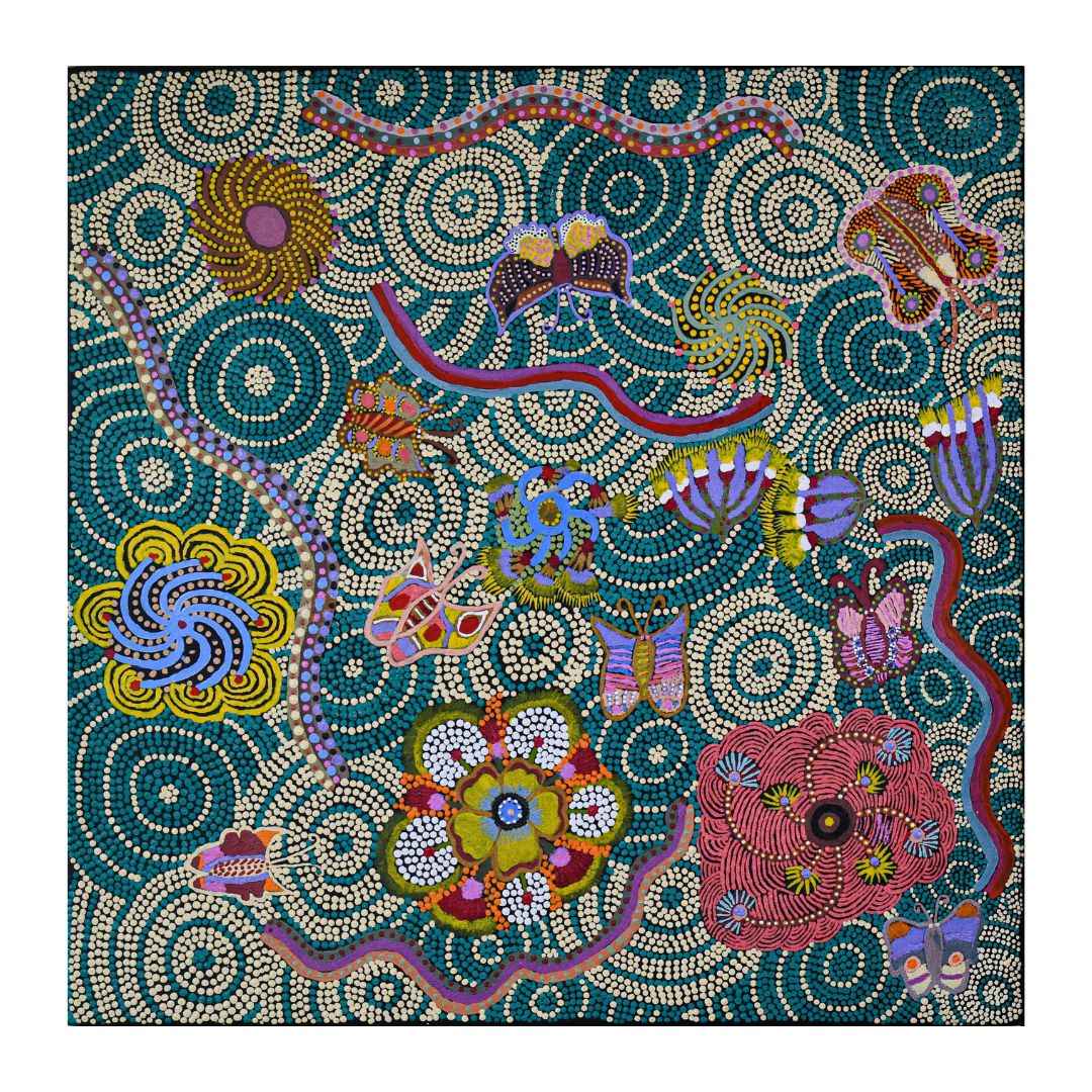 Mother's Side, 61x61cm