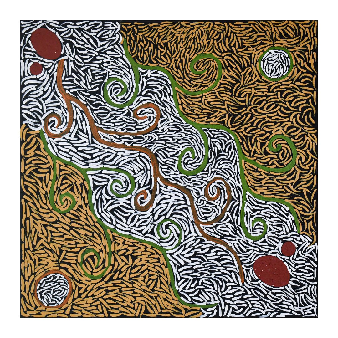 Bush medicine, 61x61cm