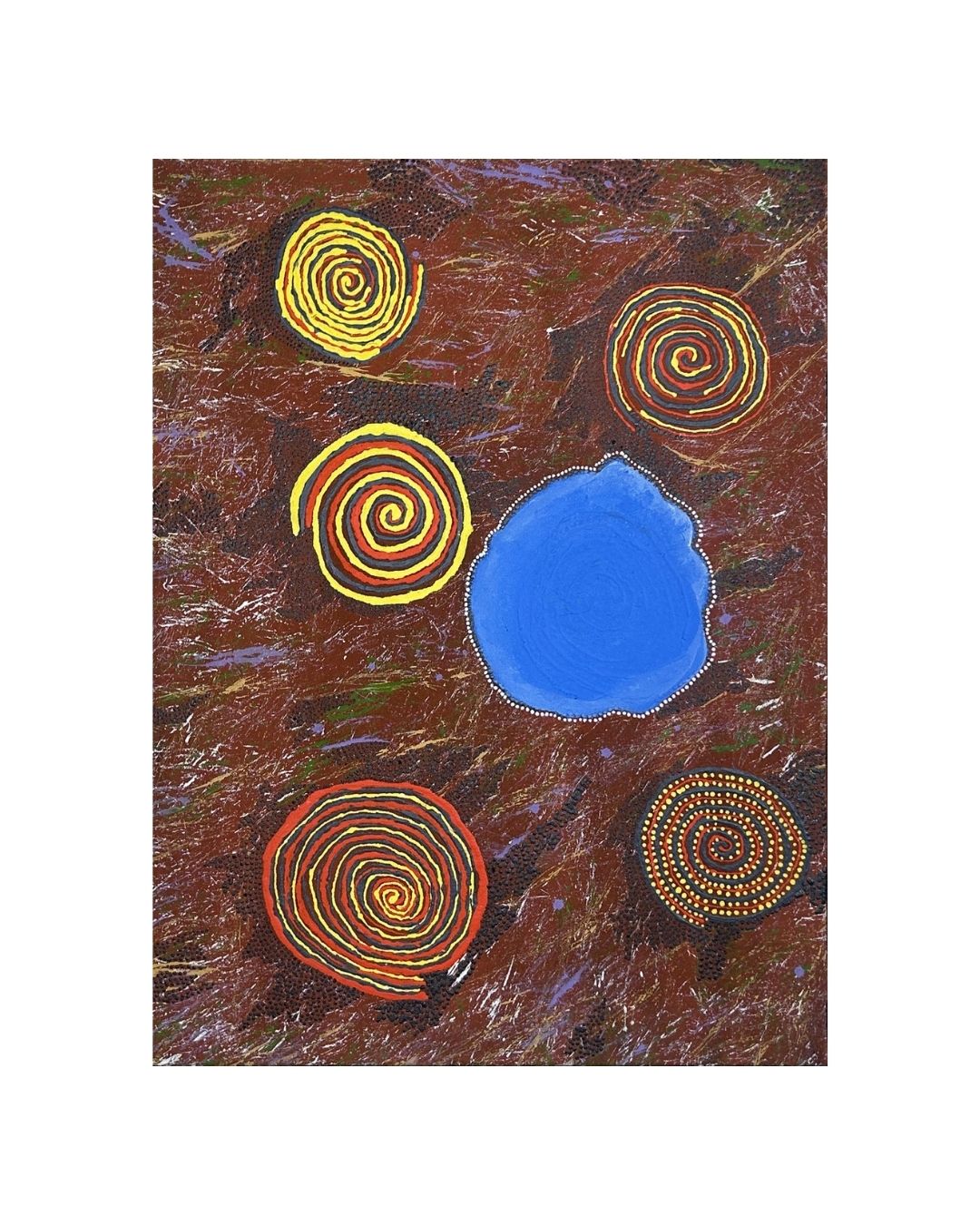 My Mother's Country, 61x36cm