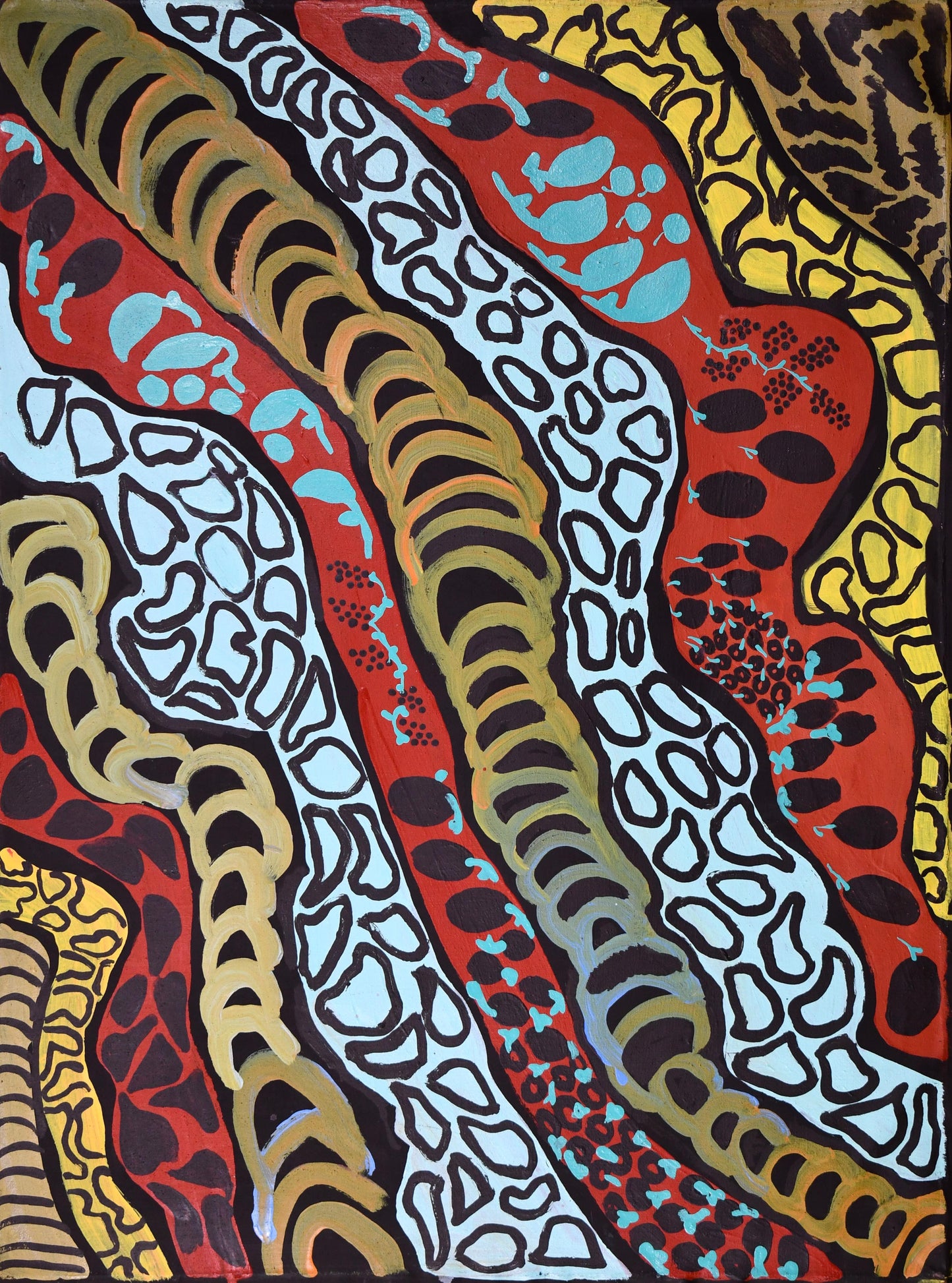 Bush Tucker, 101x76cm