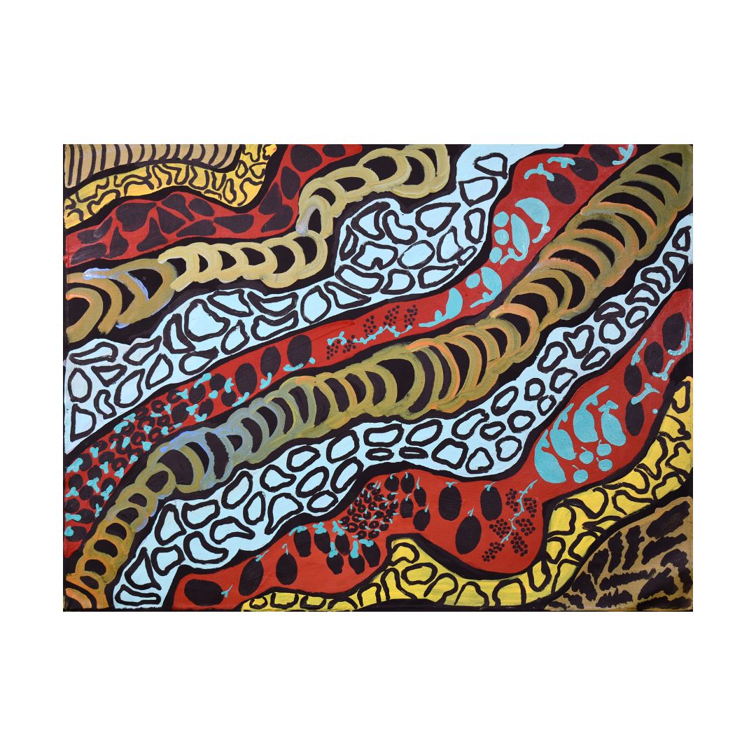 Bush Tucker, 101x76cm