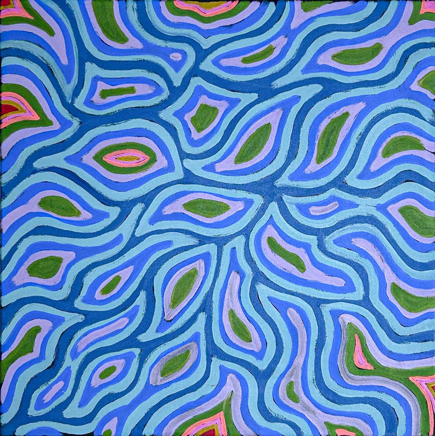 Floodways, 61x61cm