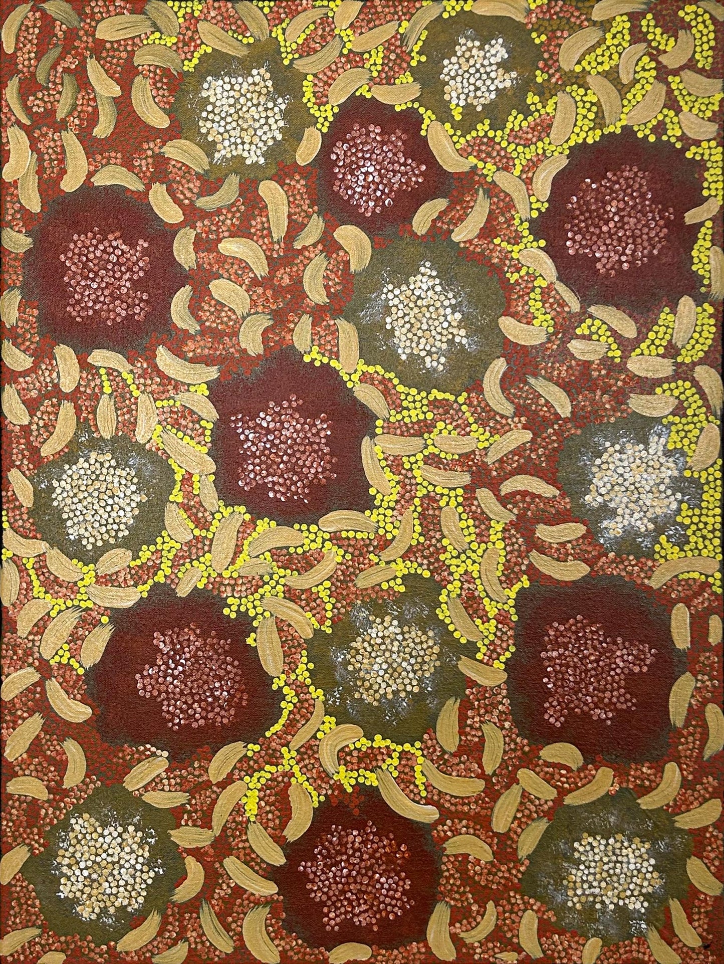 Wildflowers with seeds, 61x46cm