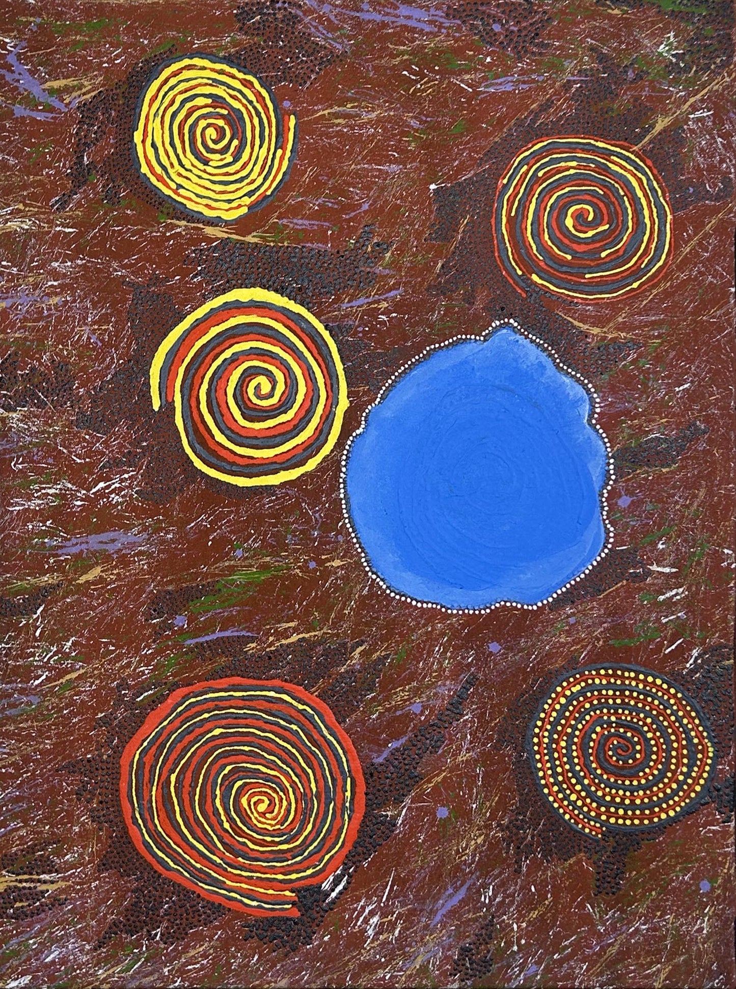 My Mother's Country, 61x36cm
