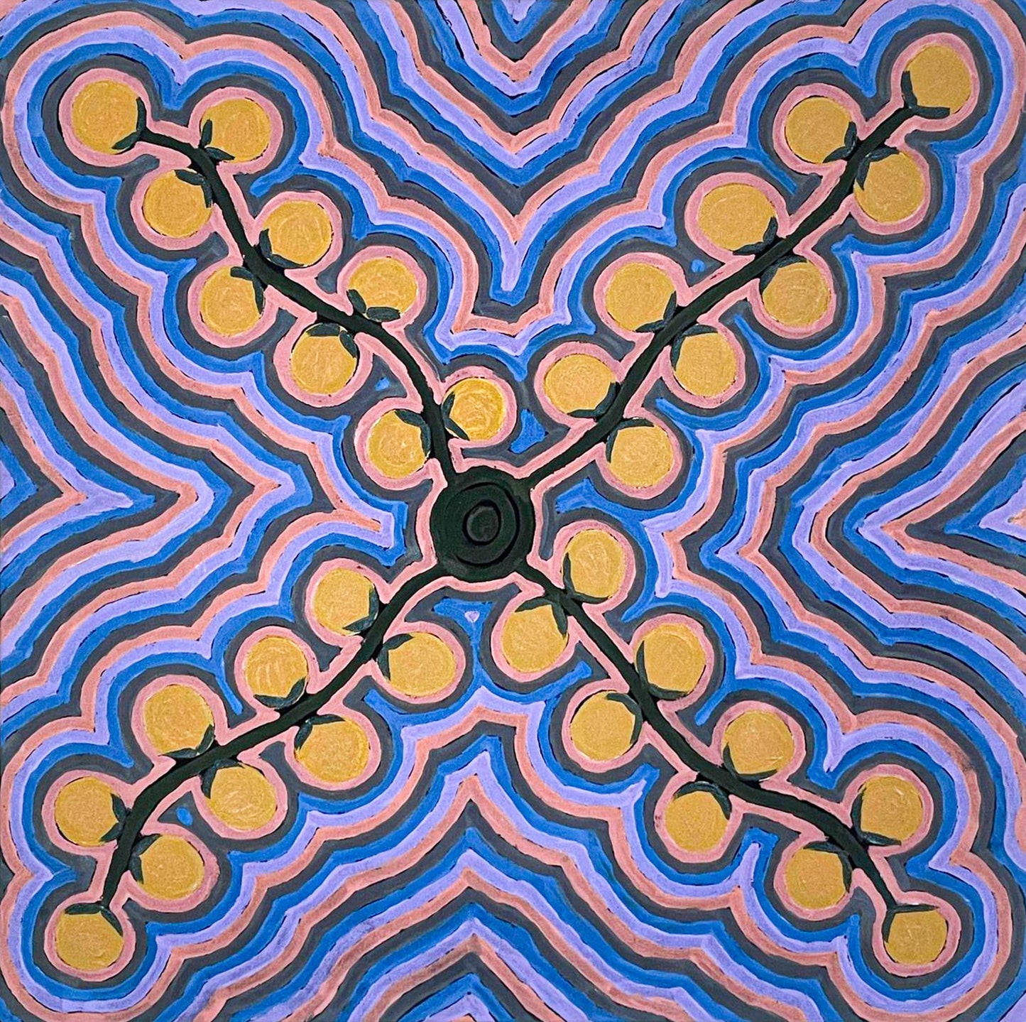 Bush Tomatos, 61x61cm
