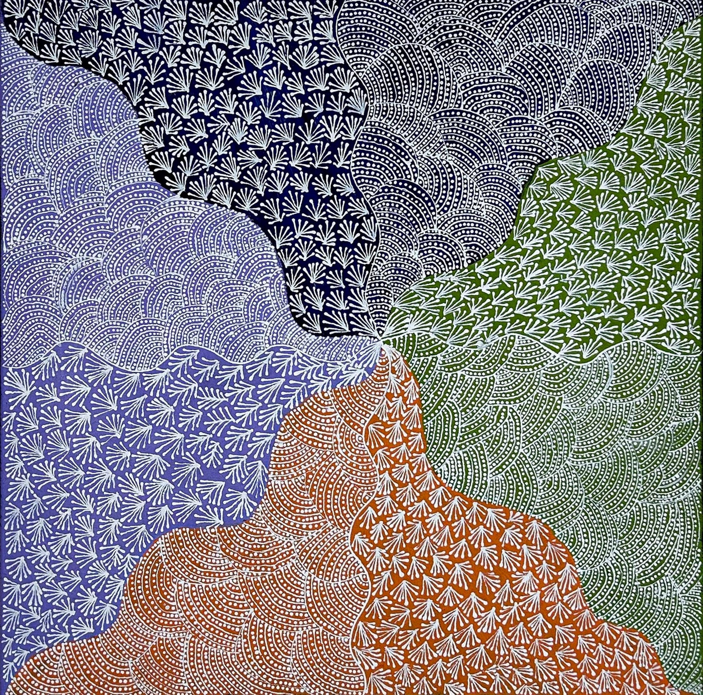 Irltenty (honey flower), 56x56cm