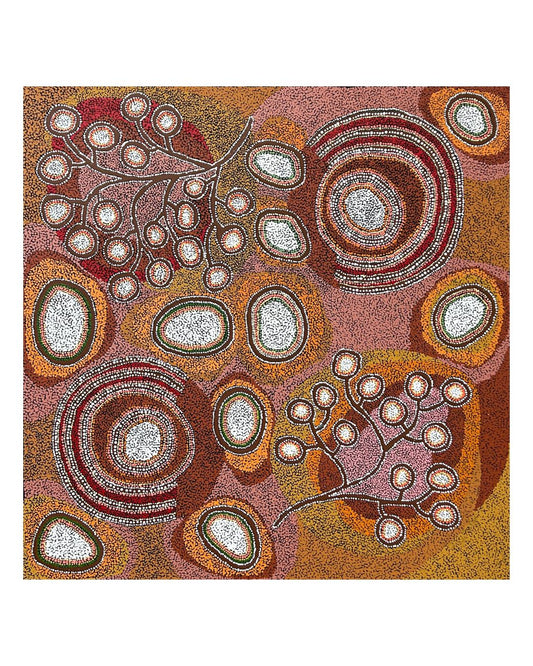 Wild fig, 118x118cm