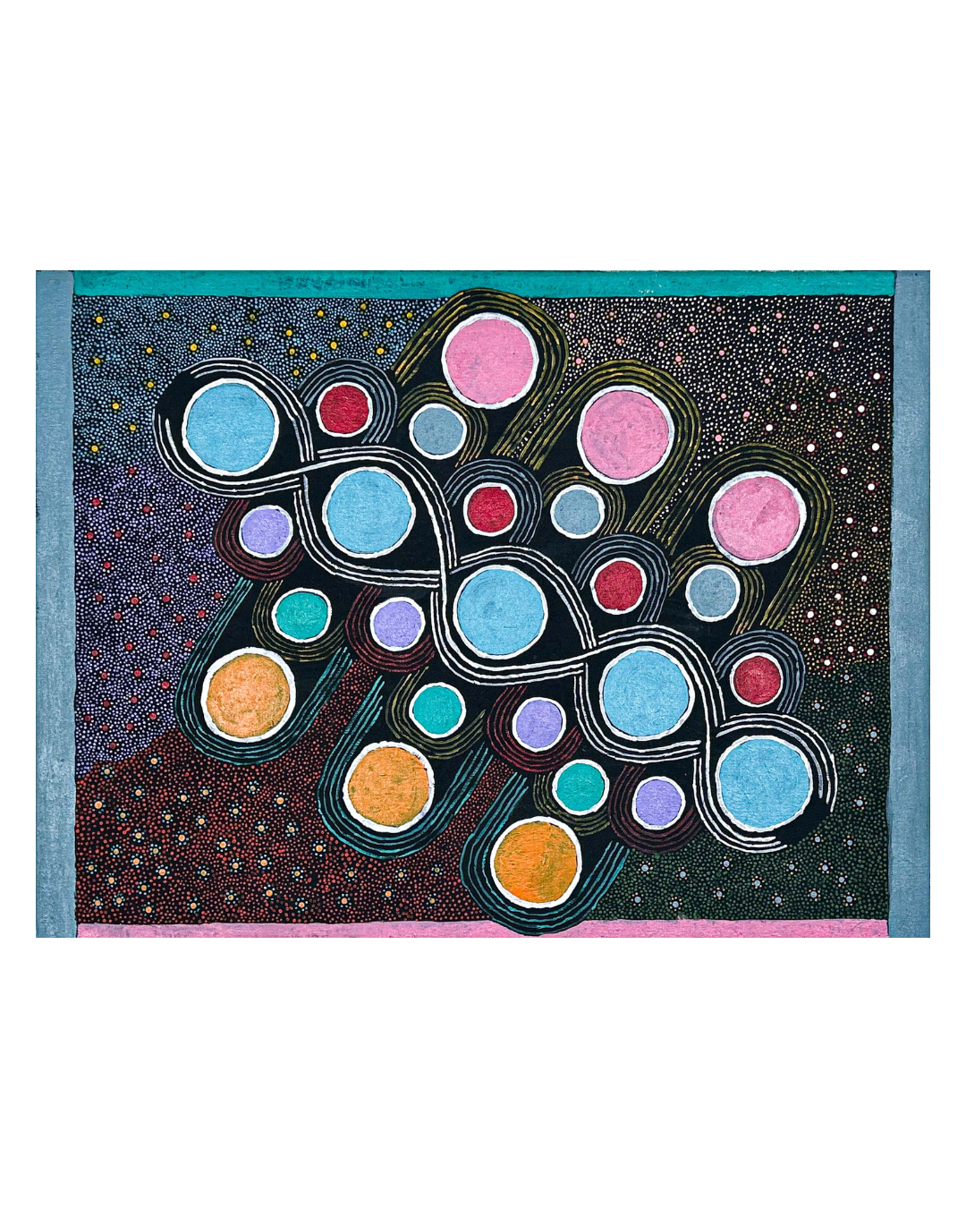 Waterlines, 46x61cm