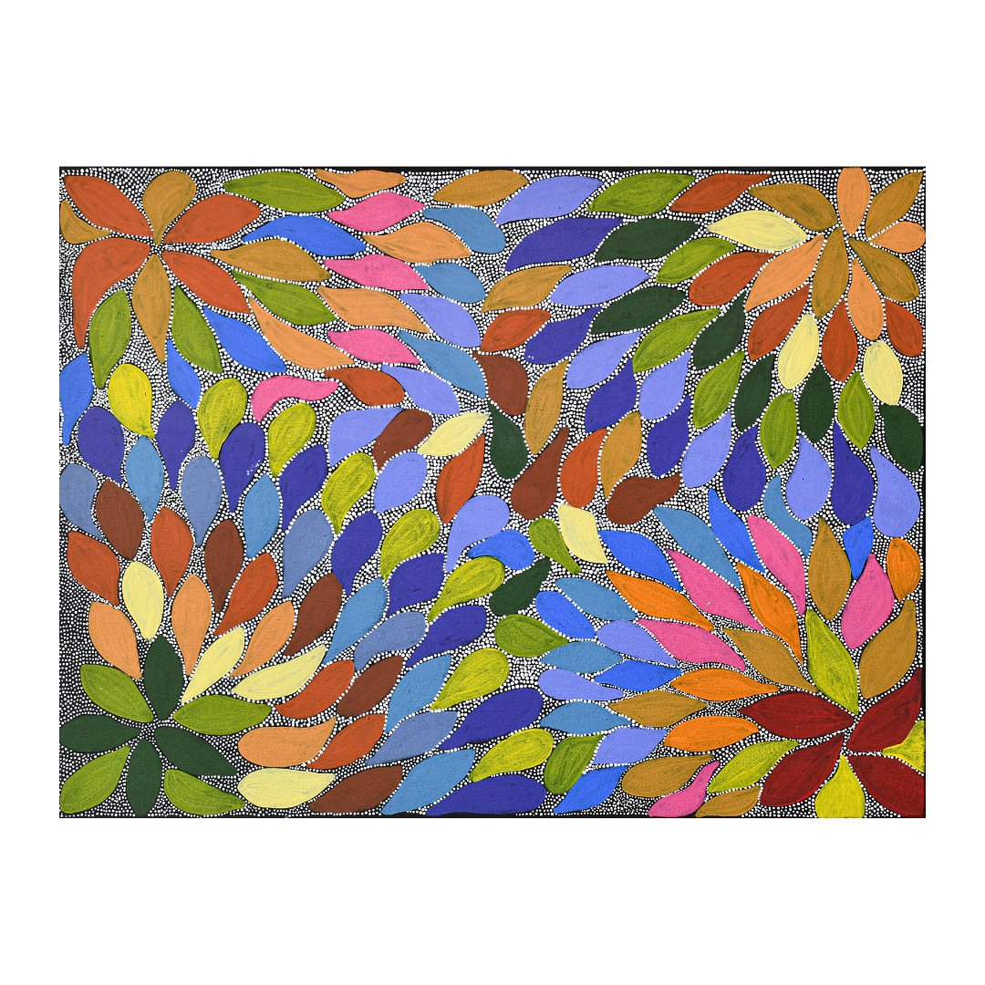 Bush Medicine Leaves, 80x60cm