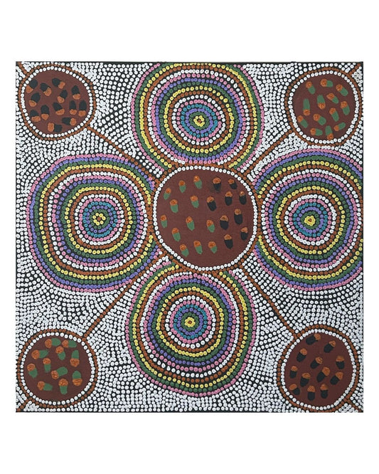 Bush tuckers, 61x61cm