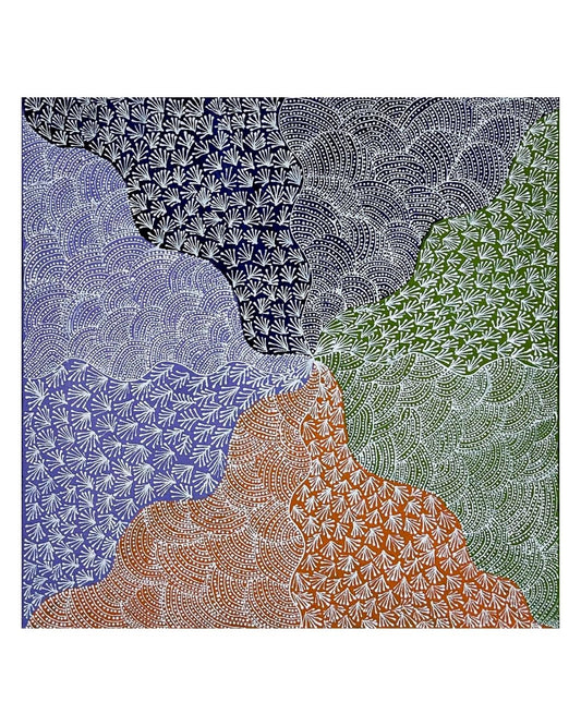 Irltenty (honey flower), 56x56cm