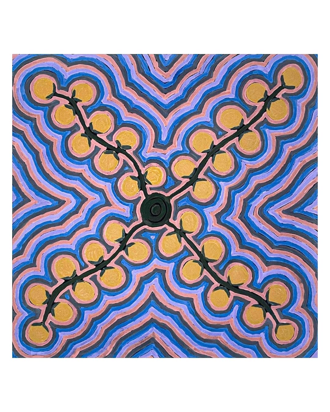 Bush Tomatos, 61x61cm