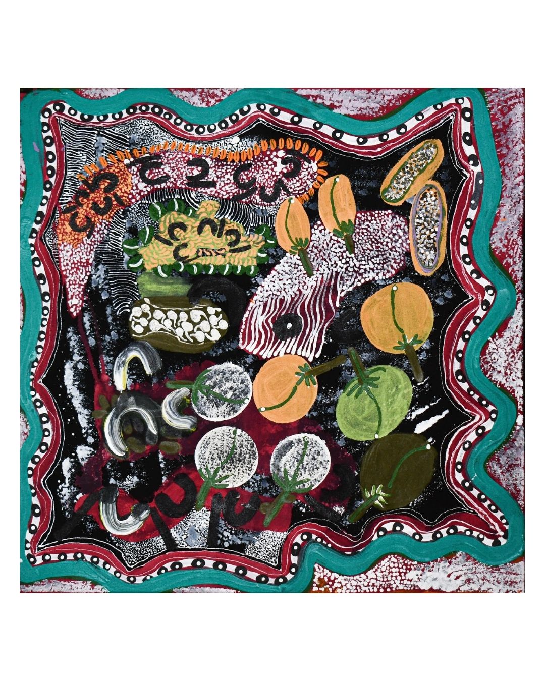 When we go out, 61x61cm