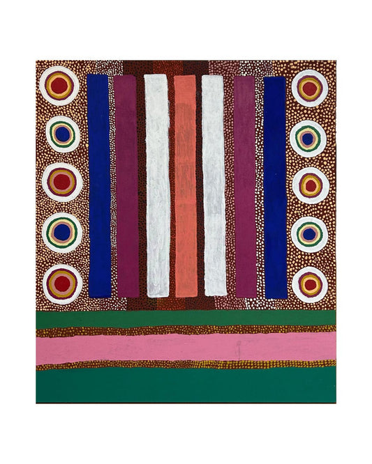 Them two snakes, 107x122cm