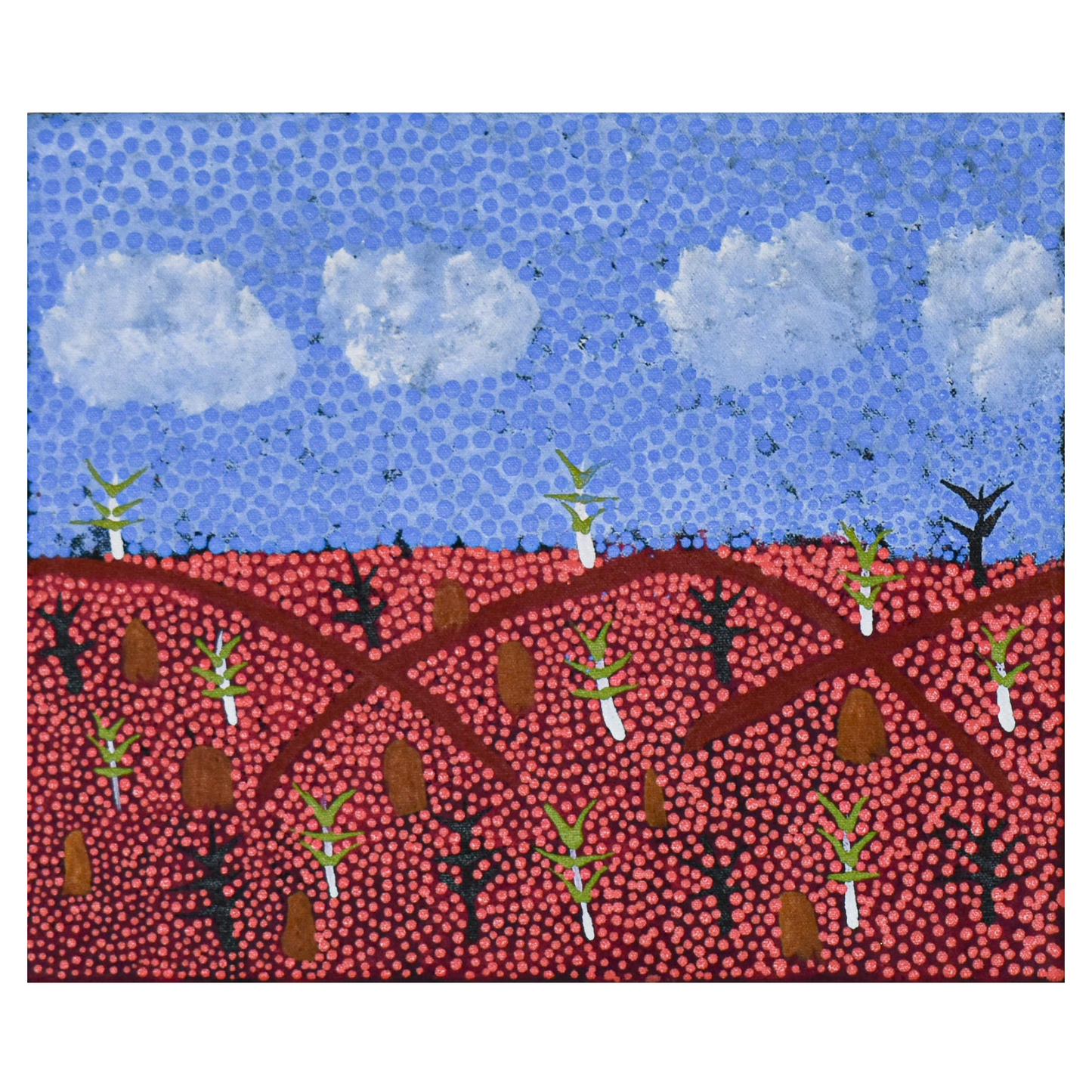 Rockholes, 30x30cm
