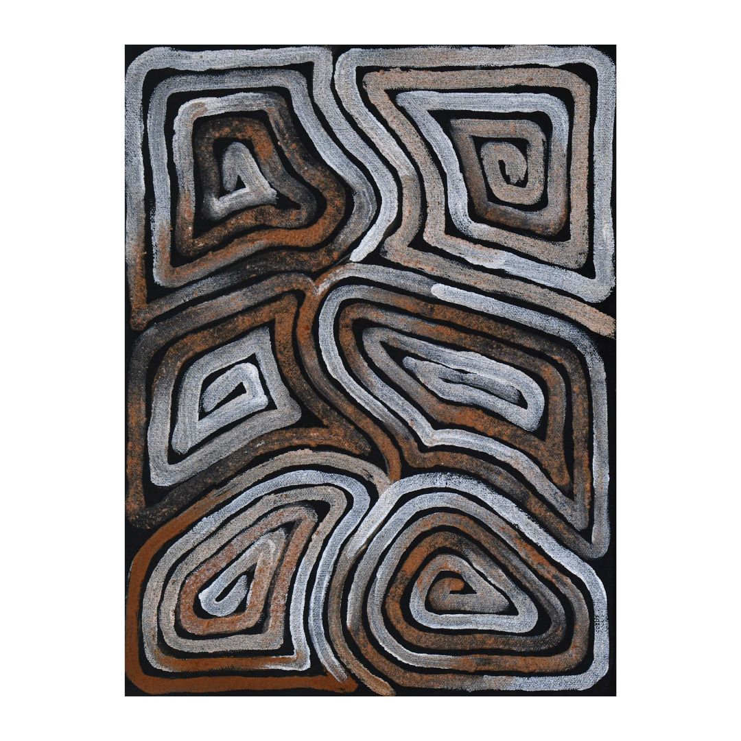 Twempere, 23x30cm, Stretched