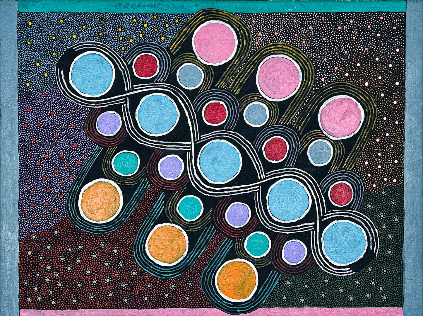 Waterlines, 46x61cm