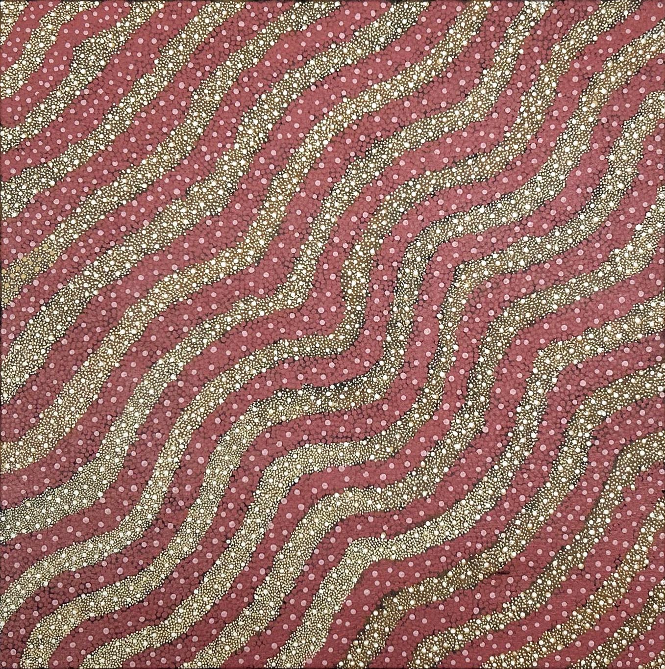 Bush flowers on Country, 61x61cm