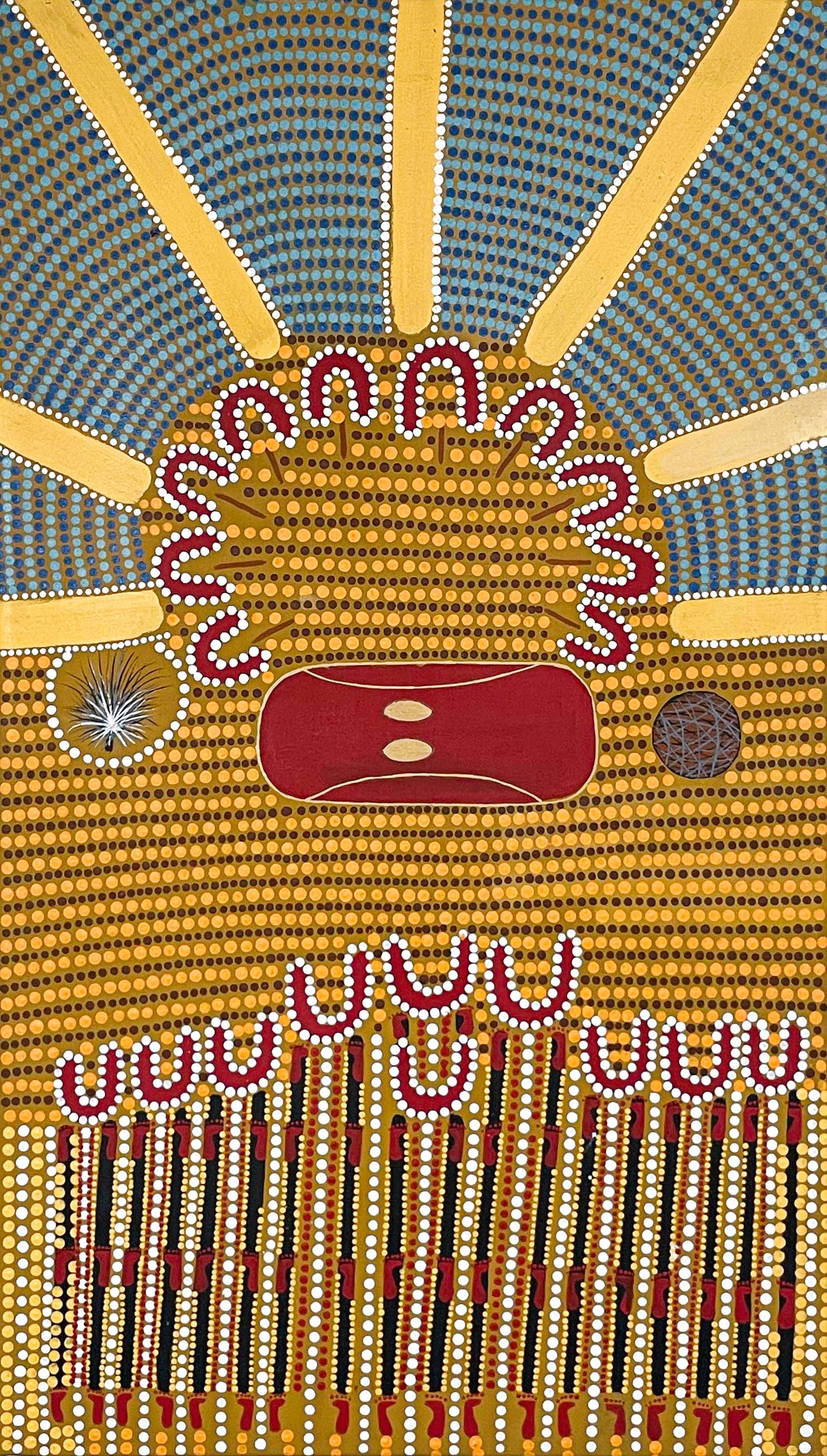 Gather Up (First Dancing), 61x107cm