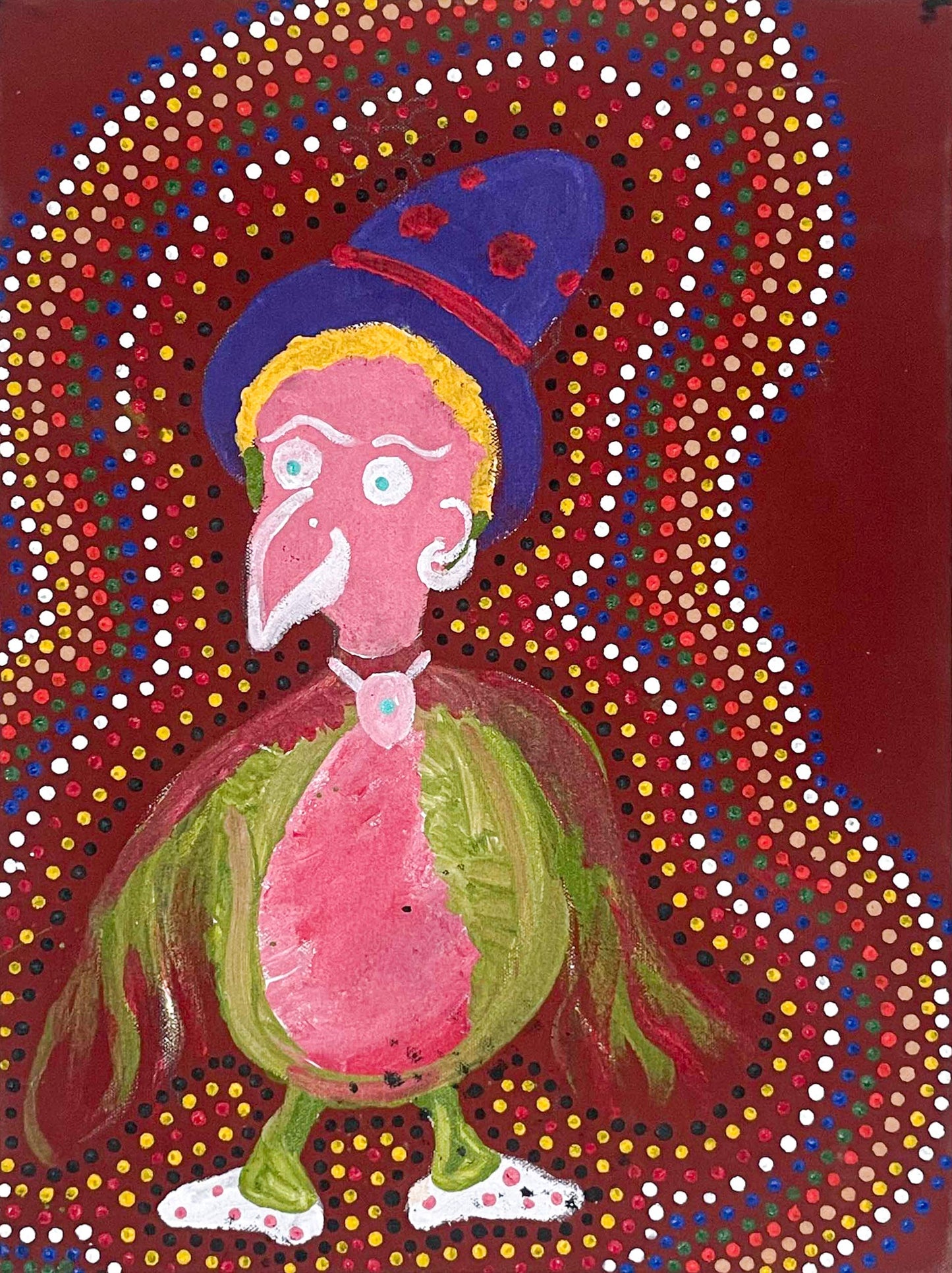 Wizard bird, 30x40cm