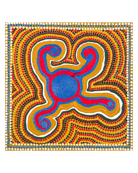 Waterholes, 30x30cm
