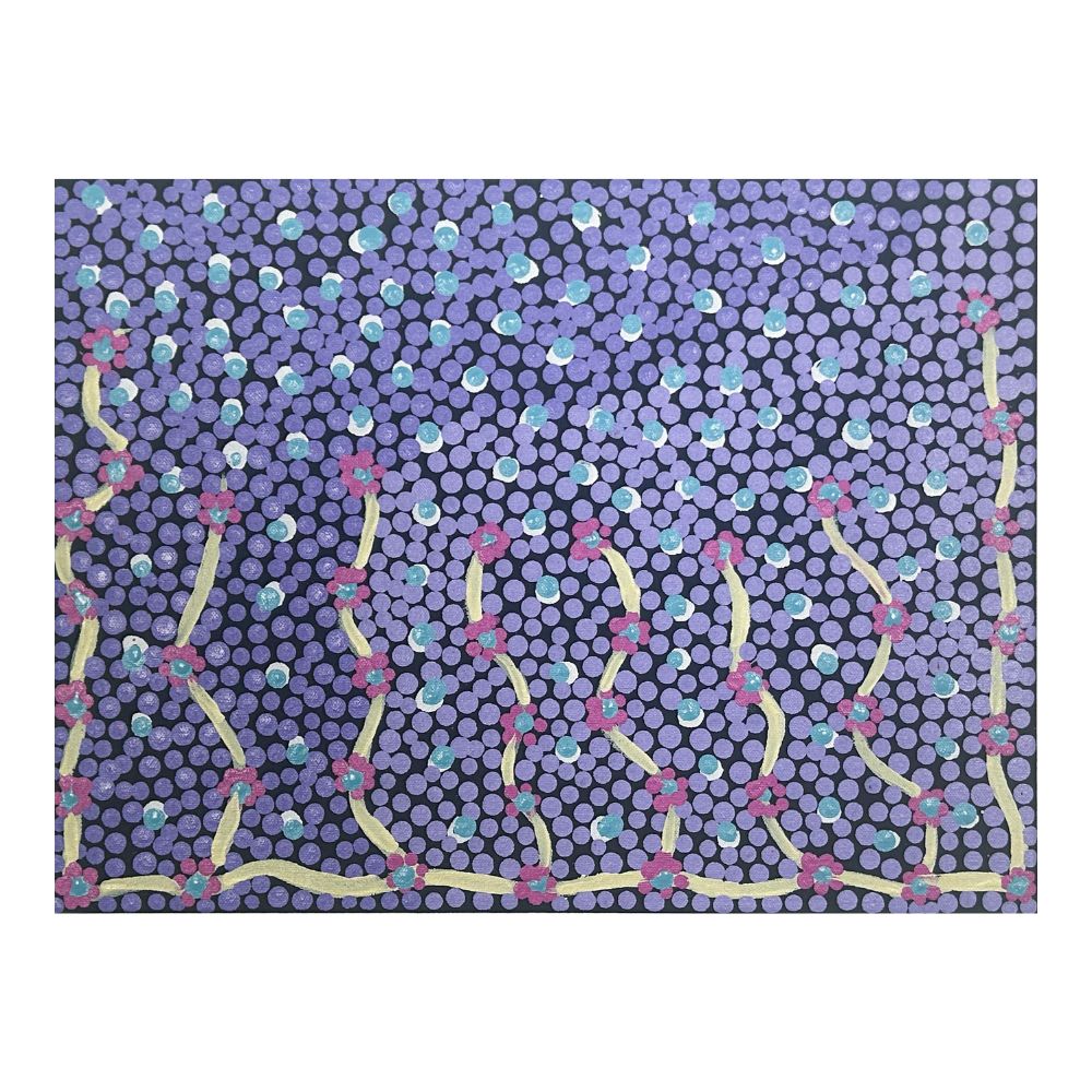 Bush flowers, 30x40cm