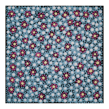 Bush flowers, 30x30cm