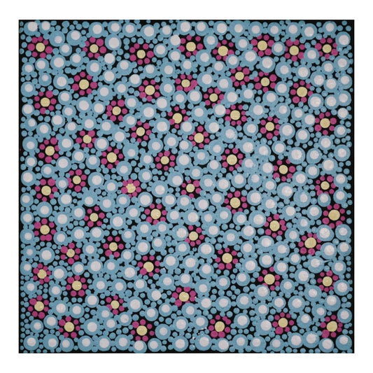 Bush flowers, 30x30cm