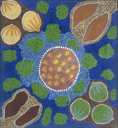 Bush tucker, 56x61cm