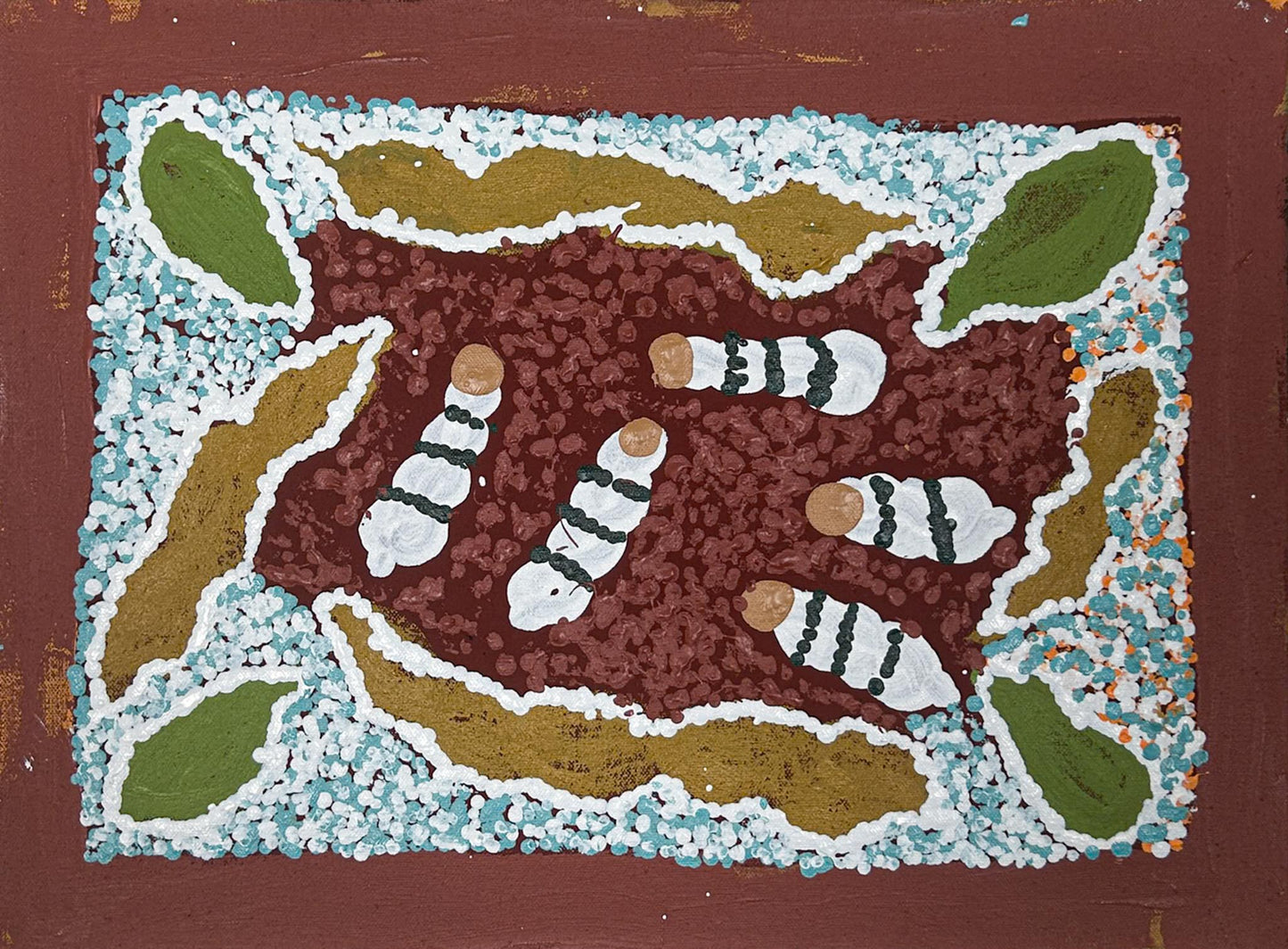 Bush tuckers, 30x40cm