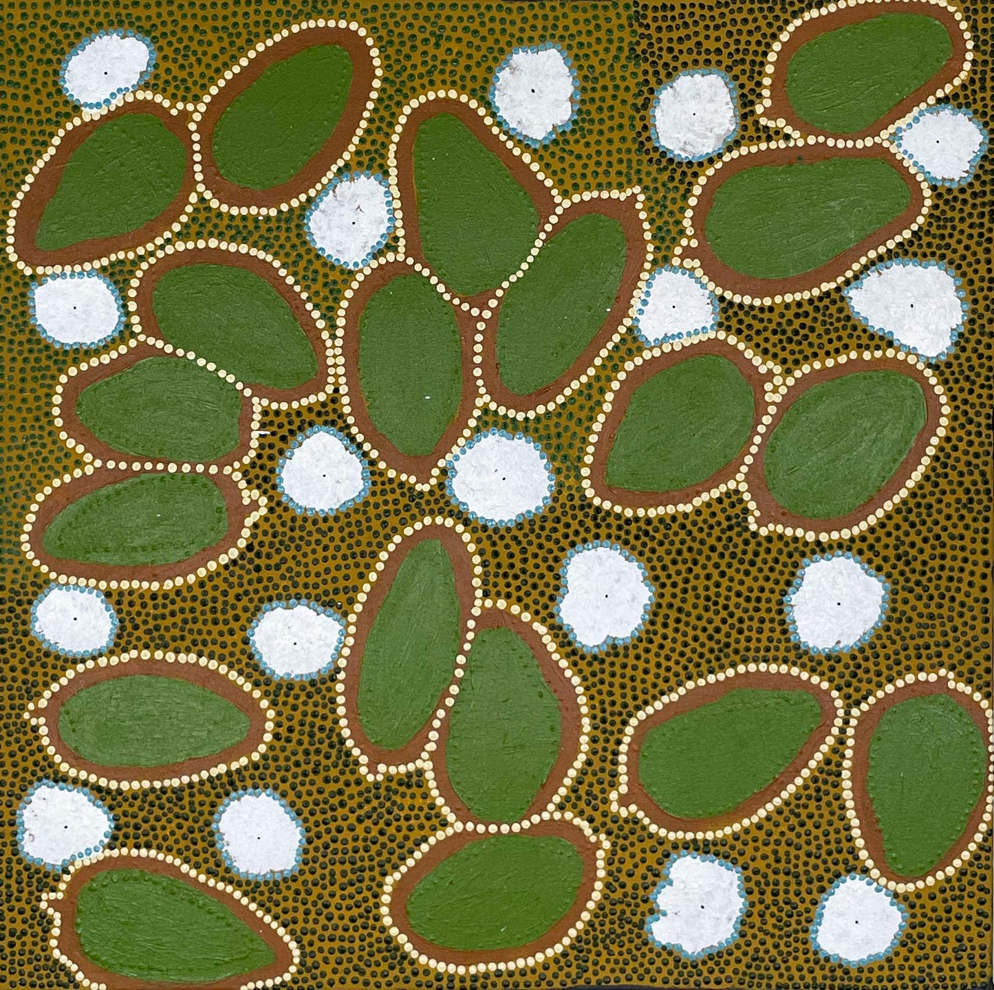 Bush Banana, 56x56cm