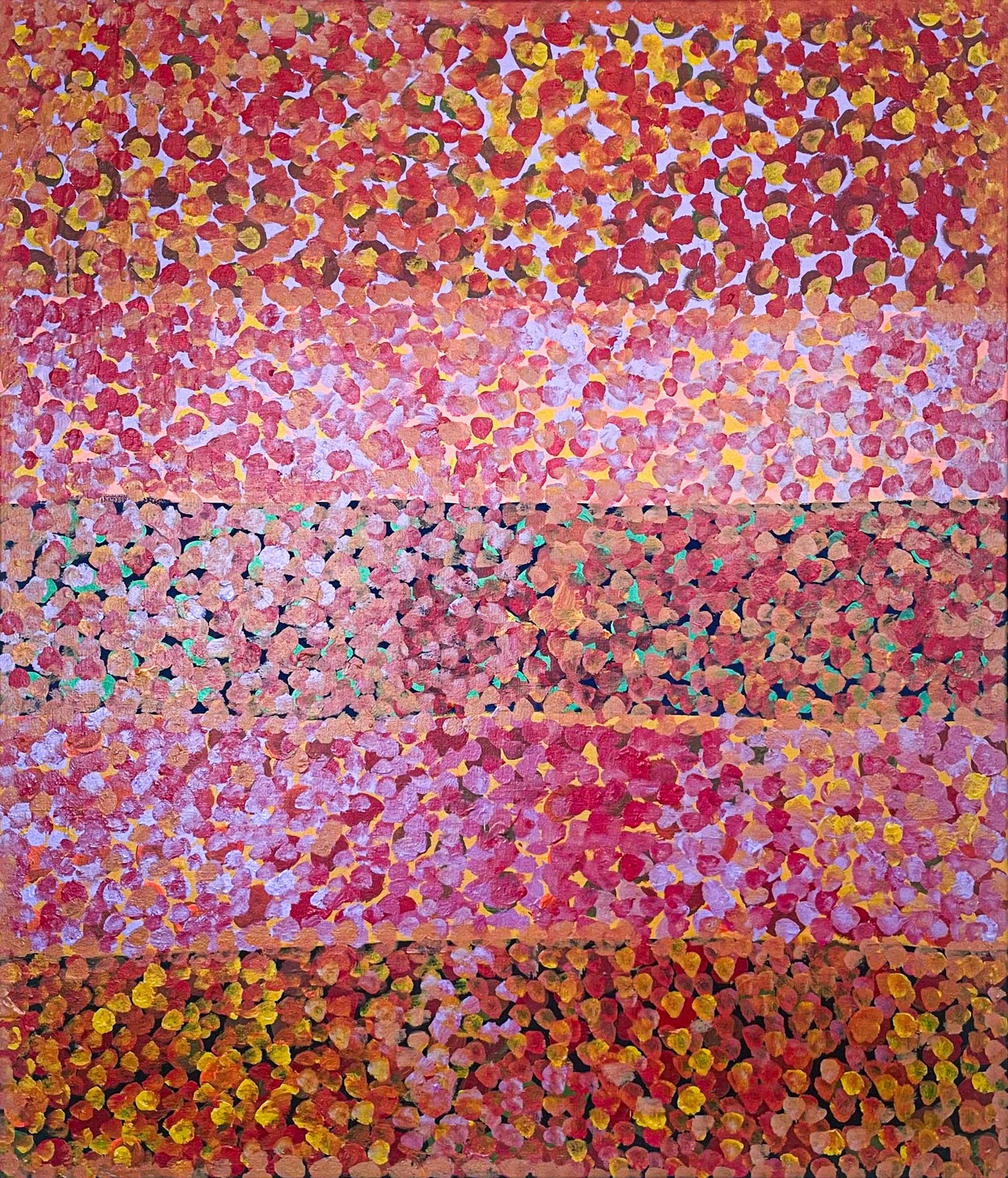 Akarley ﻿(wild oranges), 91x107cm