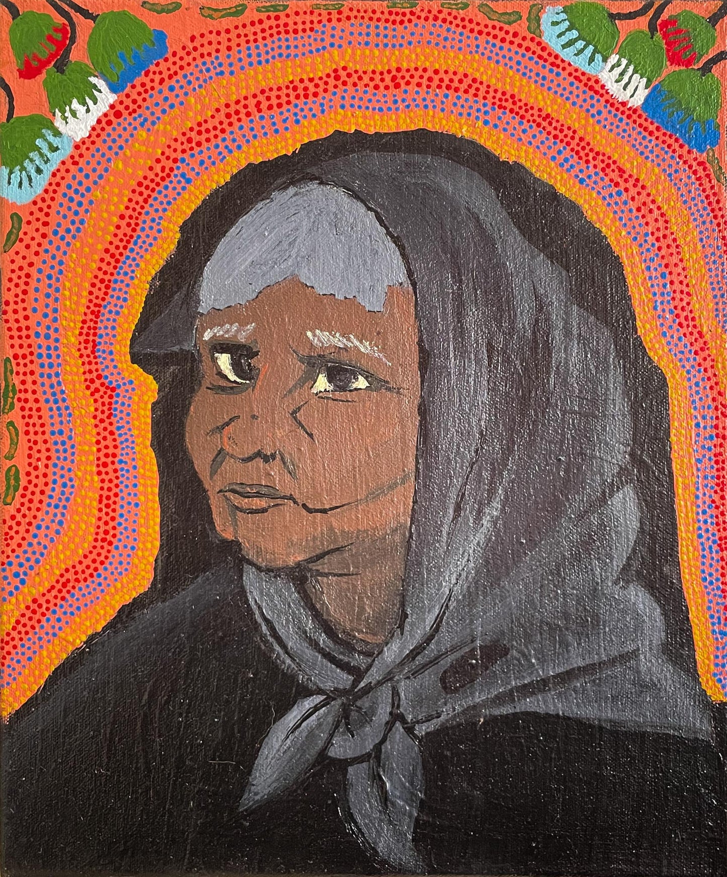 My Grandmother, Minnie Napaljarri, 31x26cm