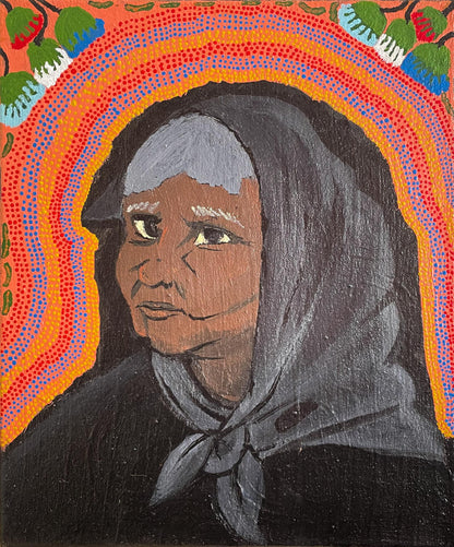 My Grandmother, Minnie Napaljarri, 31x26cm