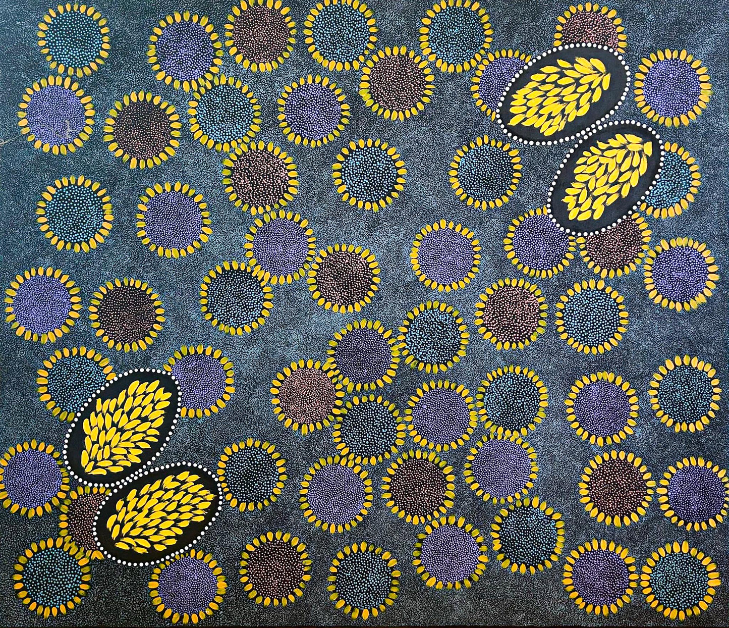 Bush seeds, 91x107cm