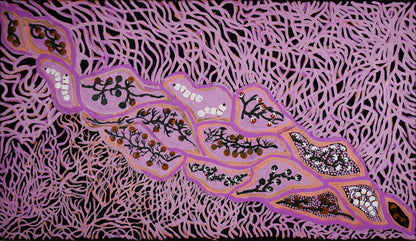 Bush tucker, 61 x 107cm