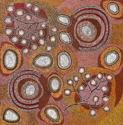 Wild fig, 118x118cm
