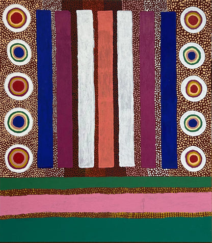 Them two snakes, 107x122cm