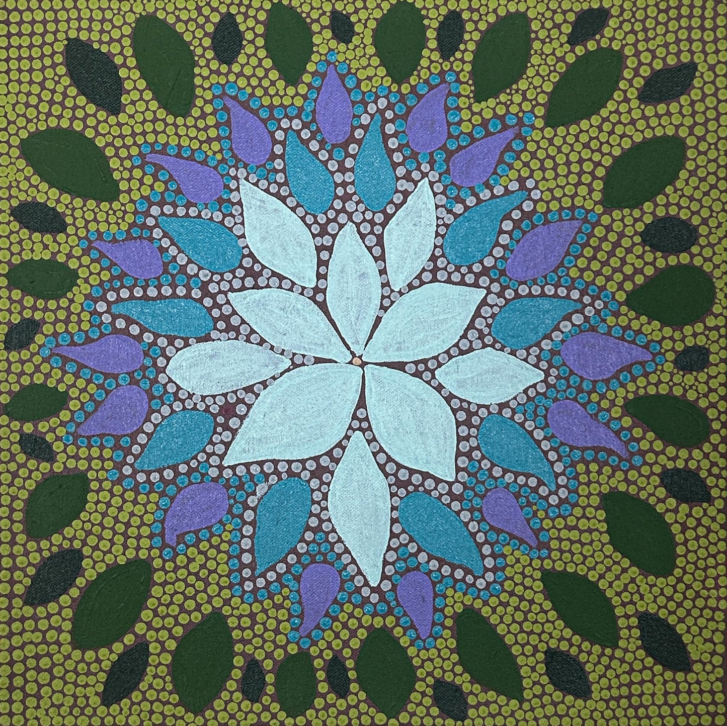Bush potato flower, 30x30cm