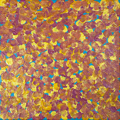 Flowers after rain, 30x30cm