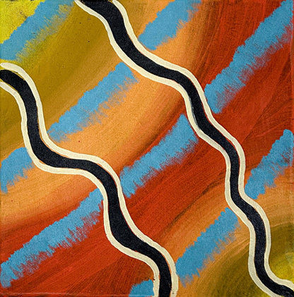 Floodways, 30x30cm
