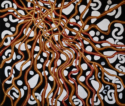 Hunting area, 107x91cm