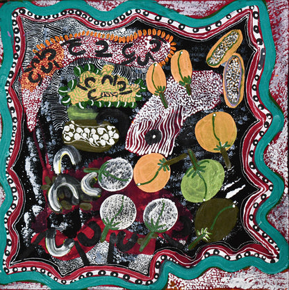 When we go out, 61x61cm