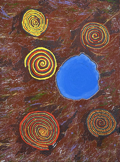 My Mother's Country, 61x36cm