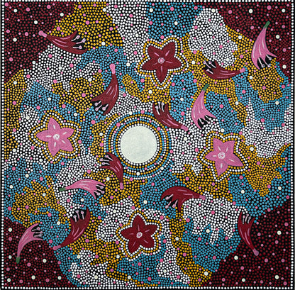 Women tree , 61x61cm