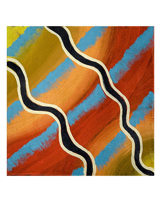 Floodways, 30x30cm
