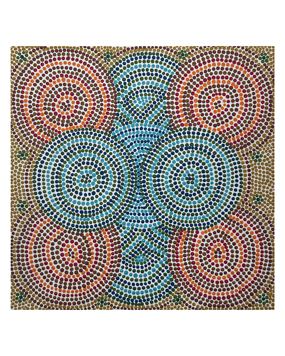 Soakage waterhole, 30x30cm