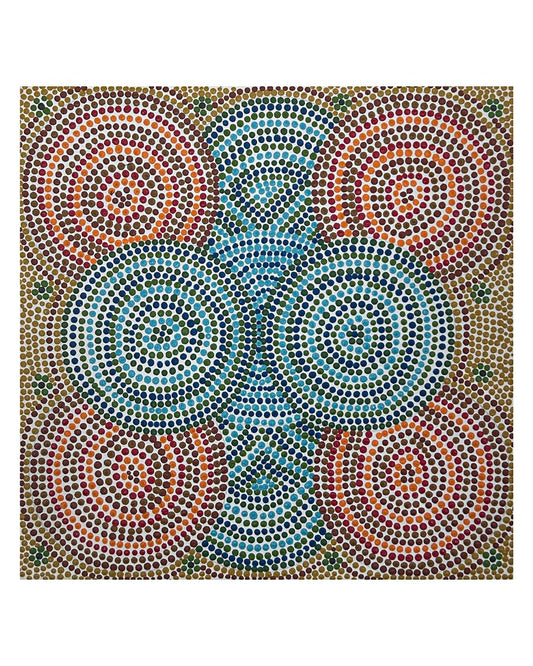 Soakage waterhole, 30x30cm