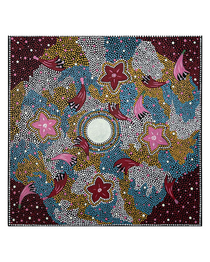 Women tree , 61x61cm