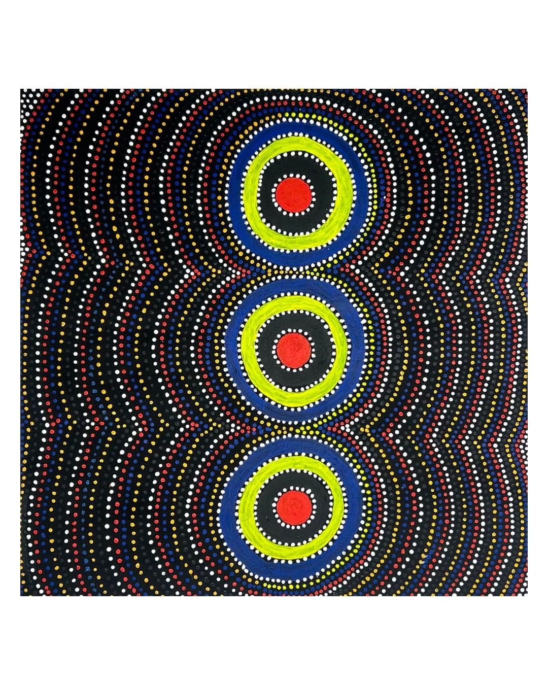 My Country, 107x107cm
